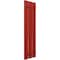 Ekena Millwork True Fit PVC Three Board Spaced Board-n-Batten Shutters, Fire Red , 17 1/8W x 42H, PR TFP101SBF17X042BR - alternate 3